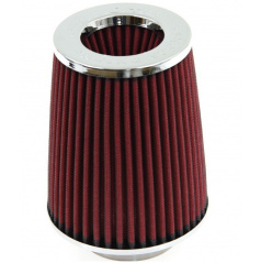 Športový vzduchový filter kužeľovitý červený (úzke telo)