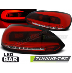 VW Scirocco III 2008 zadné lampy red white LED Bar (LDVWC1)