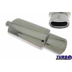Športový výfuk TurboWorks oválna koncovka (63 mm vstup)
