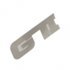 Znak -GTI metal- samolepiaci veľký