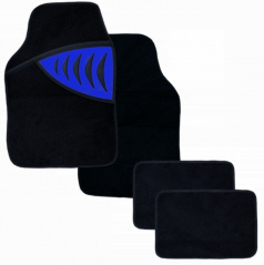 Autokoberce textilné - Shark - univerzálne modré