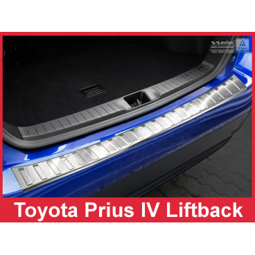 Nerez kryt- ochrana prahu zadného nárazníka Toyota Prius IV Liftback 2015+