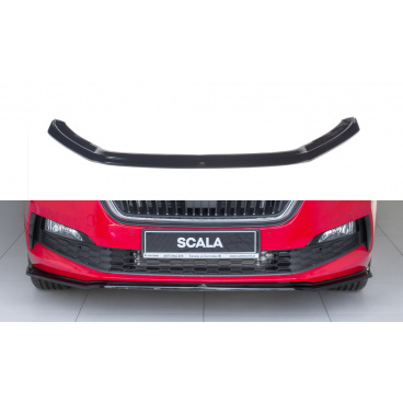 Spoiler pod predný nárazník Ver.3 pre Škoda Scala, Maxton Design (čierny lesklý plast ABS)