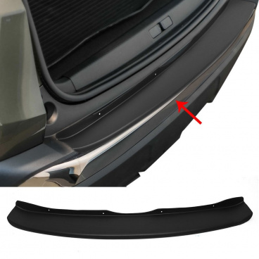 Plastový kryt zadního nárazniku černý  matný Omtec Škoda Roomster, D. Lodgy