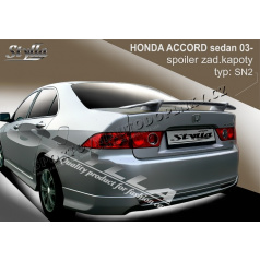 Honda Accord sedan 03-08 spoiler zadnej kapoty (EÚ homologácia)