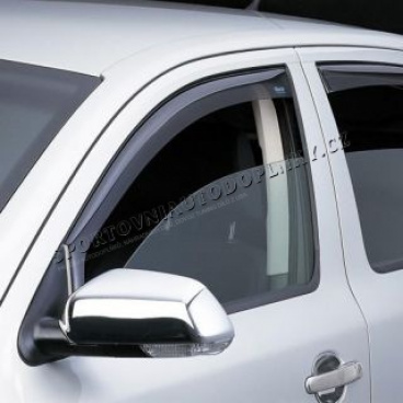 Veterné clony - ofuky okien (deflektory, plexi), Škoda Rapid, 5 dveř. 2012+, LTB